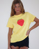 Bild von Saki Tee in Limonade Übergröße Erdbeere