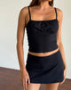 Bild von Sasya Cami Top in Schwarz