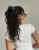 Bild von Scrunchie in Navy Tartan