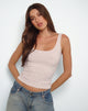 Bild von Sepai Vest Top in verstreutem Paillettenrosa