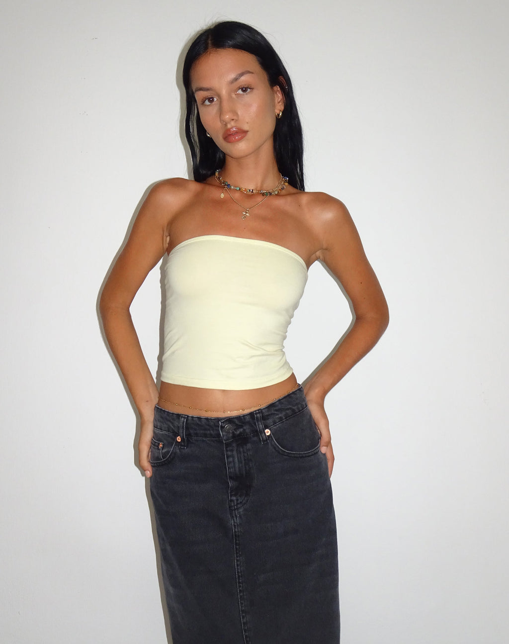 Shae Bandeau-Top in Buttercreme