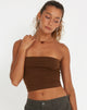Abbildung von Shae Bandeau Top in Cocoa