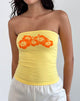 Bild von Shaelo Bandeau Top in Limonade Orange Hisbiscus