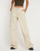 Abbildung der Shan Wide Leg Trouser in Ecru
