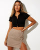 Bild von Sheny Minirock in Mini Gingham