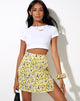 Bild von Sheny Minirock in Sunflower Pop Gelb