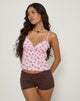 Bild von Shiroy Top in Floral Romance Pink