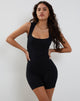 Bild von Sinjun Unitard in Schwarz