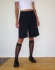 Bild von Sintya Tailored Capri Shorts in Marineblau