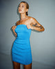 Bild von Siria Minikleid in Blau