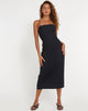 Bild von Sky Midikleid in Schwarz