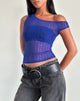 Bild von Sohan Top in Sheer Texture Blau