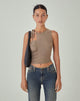 Bild von MOTEL X JACQUIE Sonja Crop Top in Hafermehl