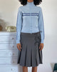 Image of Talisa Sportliche Jacke mit Reißverschluss aus Strick in Hellblau