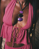 Image of Tarala Neckholder-Top in Daco Rose Crinkle