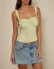 Bild von Tismia Top in Fun Ditsy Floral Lime