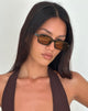 Bild von Sorello Sonnenbrille in Schwarz mit Orange Gläsern