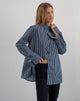 Image of Turner Hemd in Mono Stripe Navy