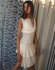 Bild von Turtoise Mini Dress in Nude Clear Tinted Disc