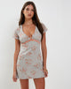 Abbildung: Vania Minikleid in Ditsy Rose Cluster