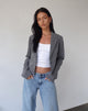 Bild von Walid Cropped Blazer in Tailoring Charcoal