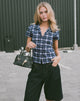 Image of Wilman Hemd in Tartan Dunkelblau