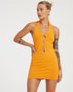 Bild von Yajoh Mini Dress in Flame Orange