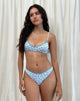 Bild von Yinis Knicker in Blau Cluster Floral