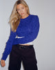 Bild von Yolanda Strickpullover in Kobalt