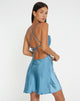 Abbildung von Zenita Minikleid in Satin Slate