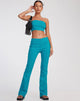 Abbildung der Zenovia Schlaghose in Tailoring Azure Blue