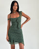 Image of Jati Minikleid in Salbei Canina Rose Spitze