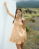 Abbildung von Soyata Day Dress in Ditsy Tangerine