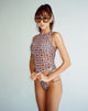 Bild von Bika Top in 90's Geo Brown