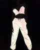 Image of Beval Jogger-Hose in reflektierendem Silber