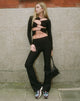 Bild von MOTEL X OLIVIA NEILL Levin Hose mit ausgestelltem Bein in Tailoring Schwarz