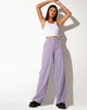 Image of Abba Straight Leg Trouser in Tailoring Lila