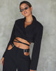 Image von Notus Cropped Blazer in Schwarz