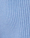 Rippe Aschblau