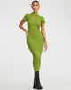 Abbildung von Afiqah Maxikleid in Golden Lime