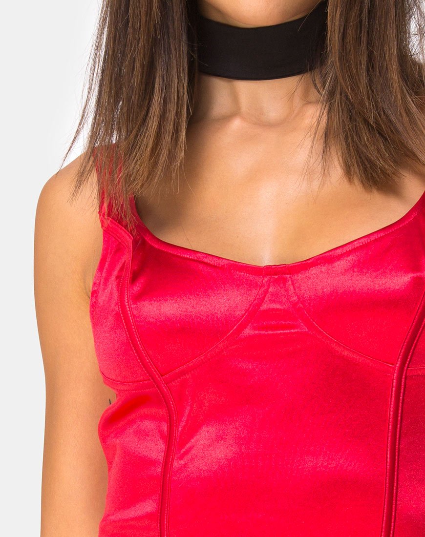 Image von Atel Kleid in Rot