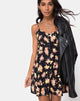 Image of Auvaly Slip Dress in Antik Rose Schwarz