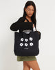 Bild von Barbs Tote Bag in Black Motel