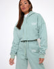 Bild von Roky Hoodie in Seafoam Angelo Embro