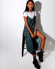 Bild von Batis Maxikleid in Mono Paisley Sage