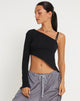 Bild von Baynica Crop Top in Schwarz