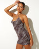 Bild von Benny Minikleid in Ripple Chocolate