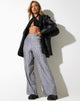 IMAGE OF Bian Hose in Crinkle Silver