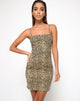 Bild von Boco Bodycon Kleid in Rar Leopard