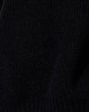 Schwarz gestrickt